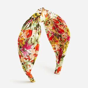 J. Crew Knot Headband Floral